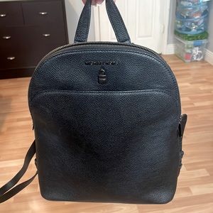 Michael Kors Black leather Backpack